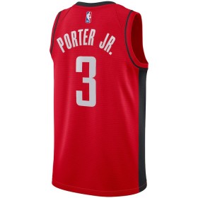 NBA Houston Rockets Trikot Kevin Porter JR 3 Nike 2022-23 Icon Edition Rot Swingman - Herren